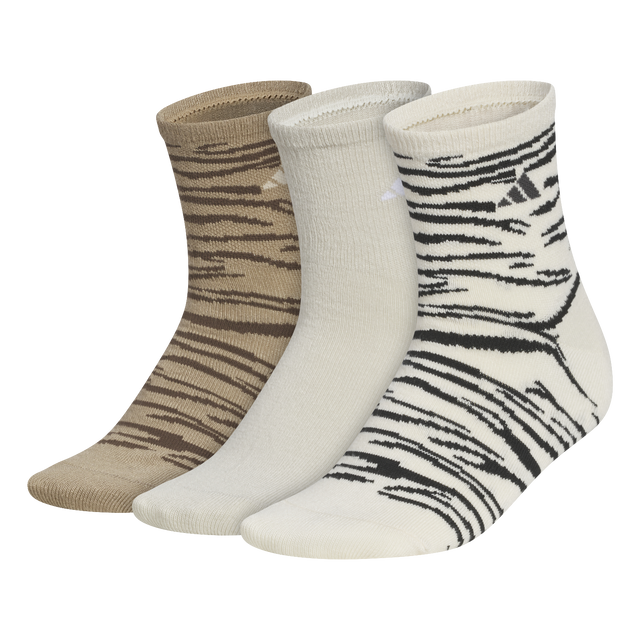 adidas Women's Tiger Luxe 3-Pack High Quarter-1