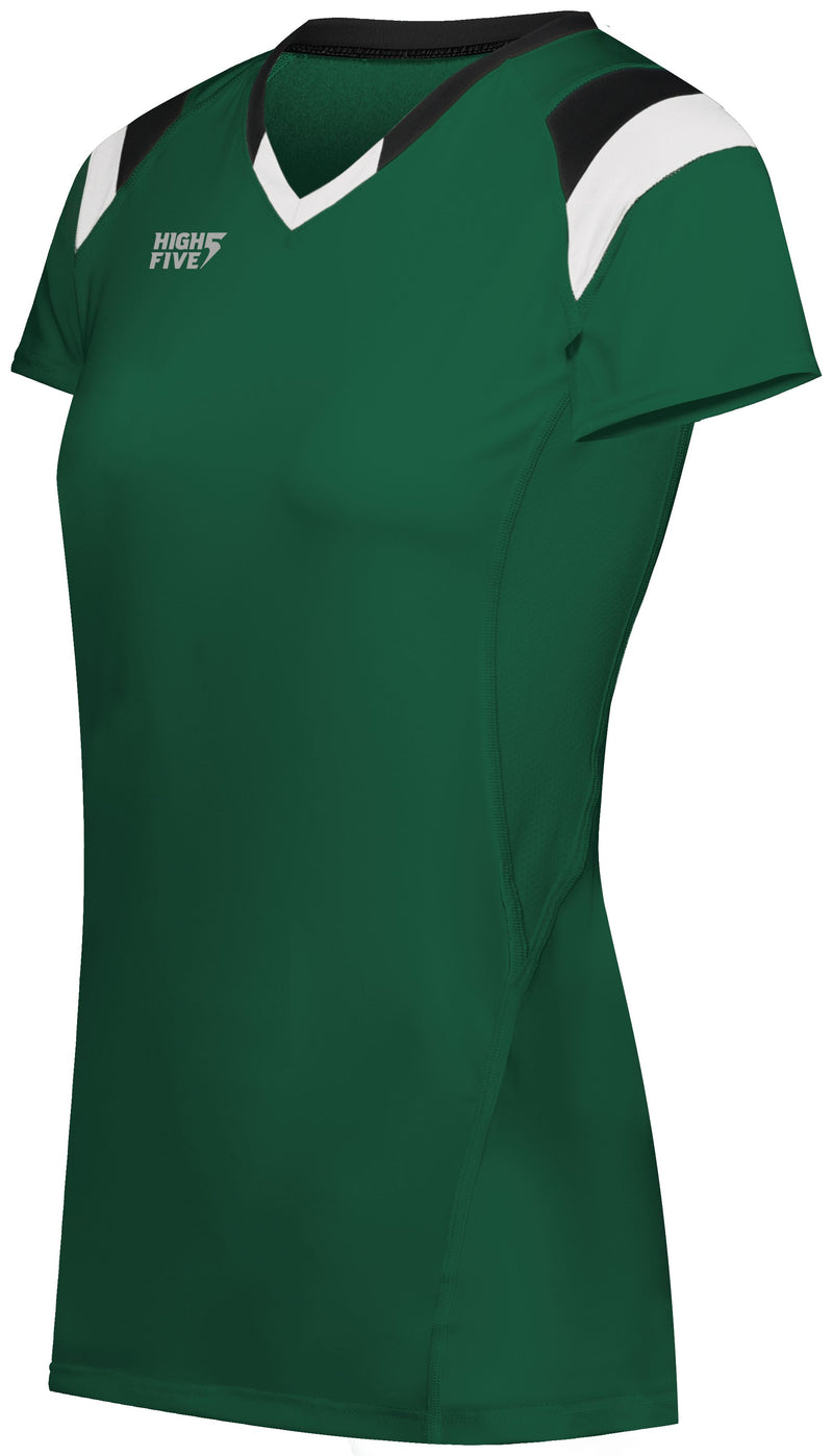 HighFive Adult TruHit Tri-Color Short Sleeve Volleyball Jersey