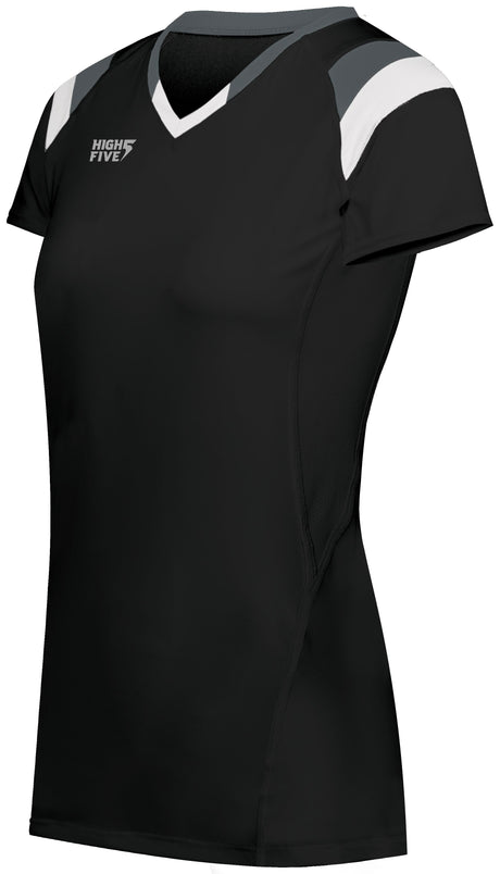 HighFive Adult TruHit Tri-Color Short Sleeve Volleyball Jersey High Five