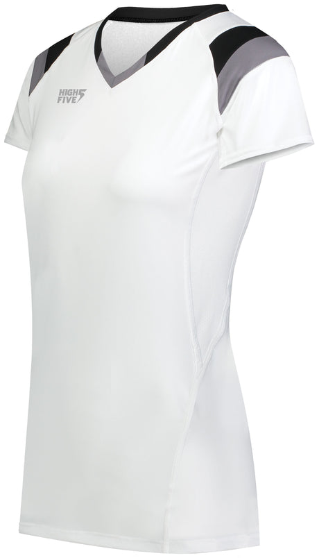 HighFive Adult TruHit Tri-Color Short Sleeve Volleyball Jersey High Five
