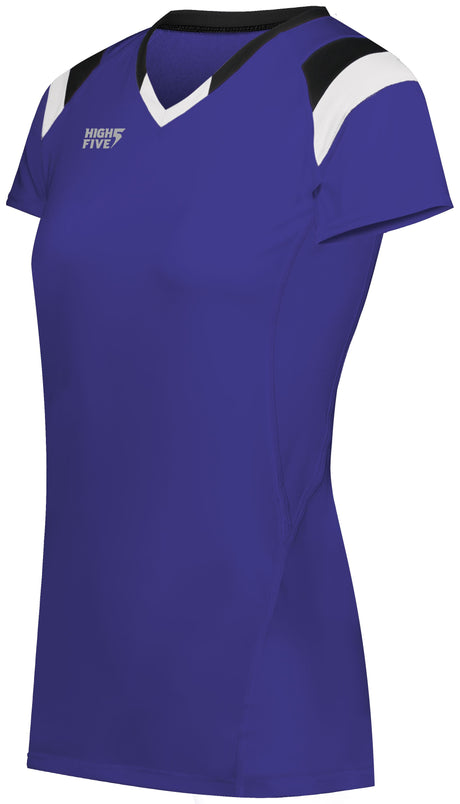 HighFive Adult TruHit Tri-Color Short Sleeve Volleyball Jersey High Five