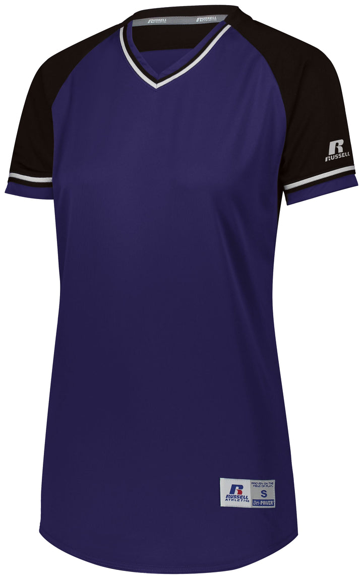 Russell Women's Classic V-Neck Jersey Russell