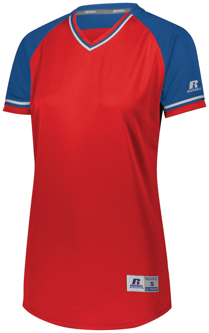 Russell Women's Classic V-Neck Jersey Russell
