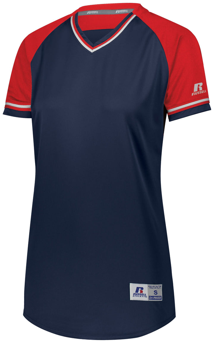 Russell Women's Classic V-Neck Jersey Russell