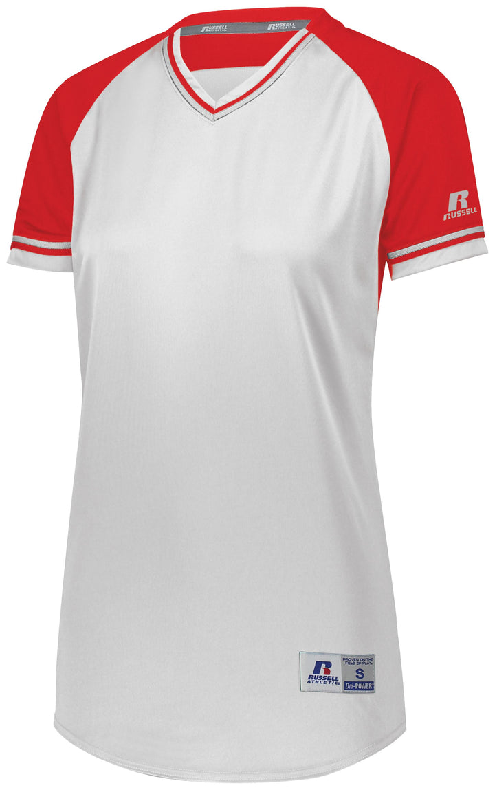 Russell Women's Classic V-Neck Jersey Russell