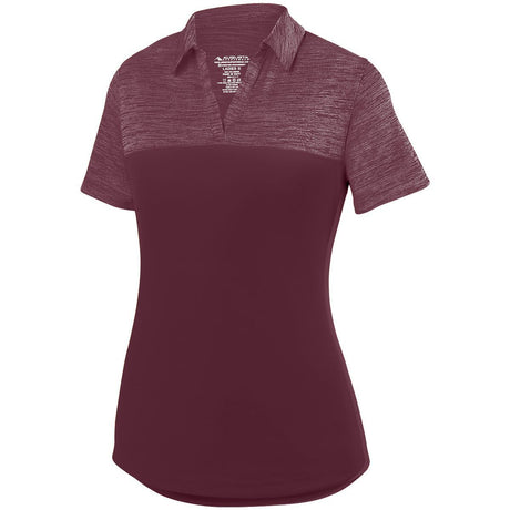 Augusta Women's Shadow Tonal Heather Polo Augusta