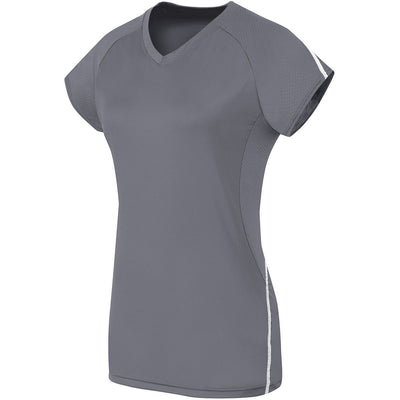 High Five Adult Short Sleeve Solid Volleyball Jersey
