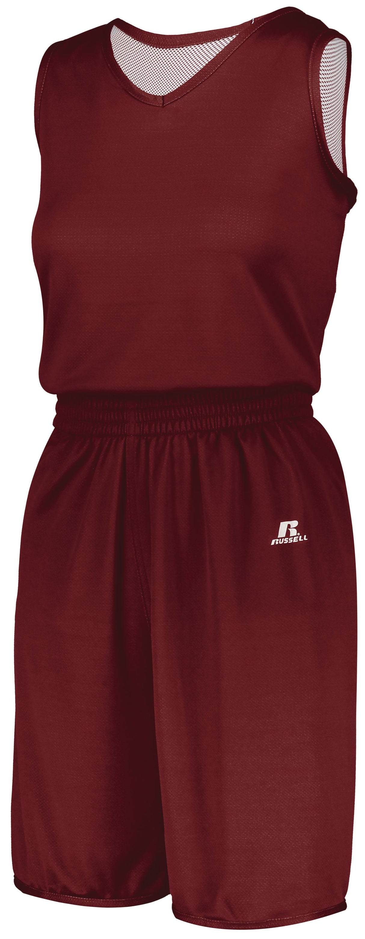 Russell Women's Undivided Solid Single Ply Reversible Jersey Russell Team