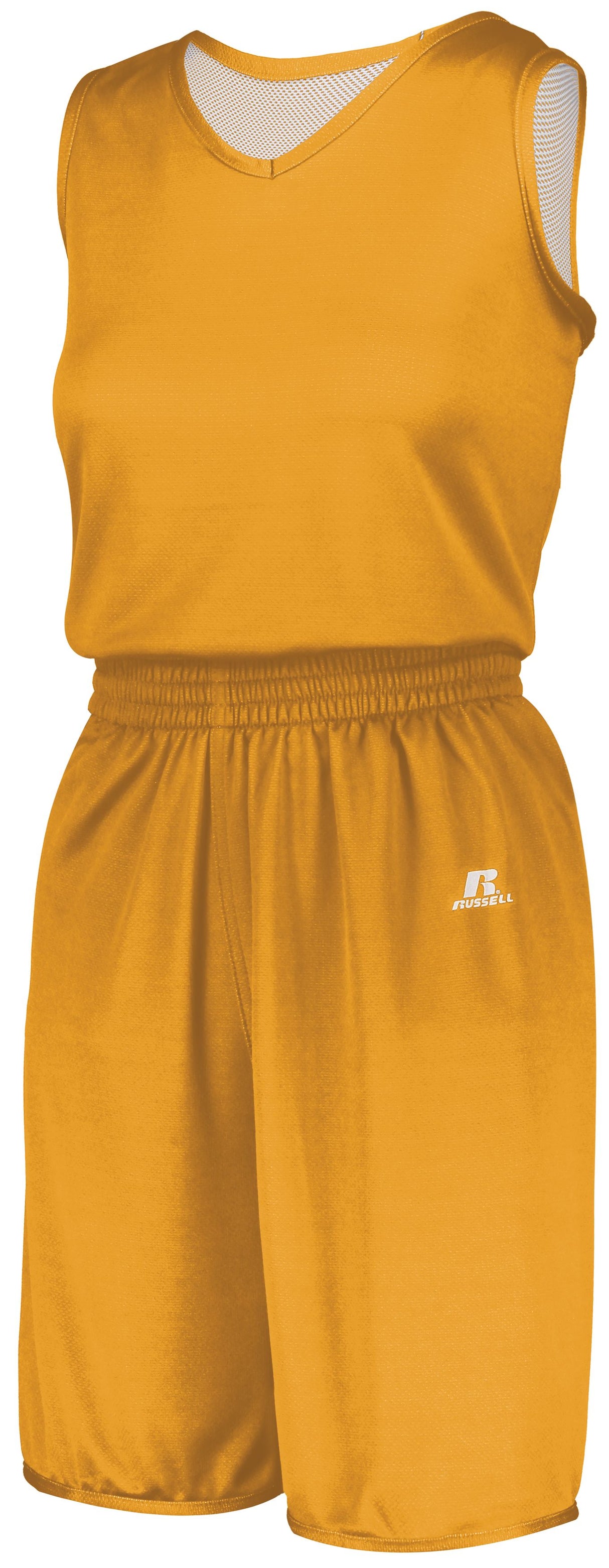 Russell Women's Undivided Solid Single Ply Reversible Jersey Russell Team
