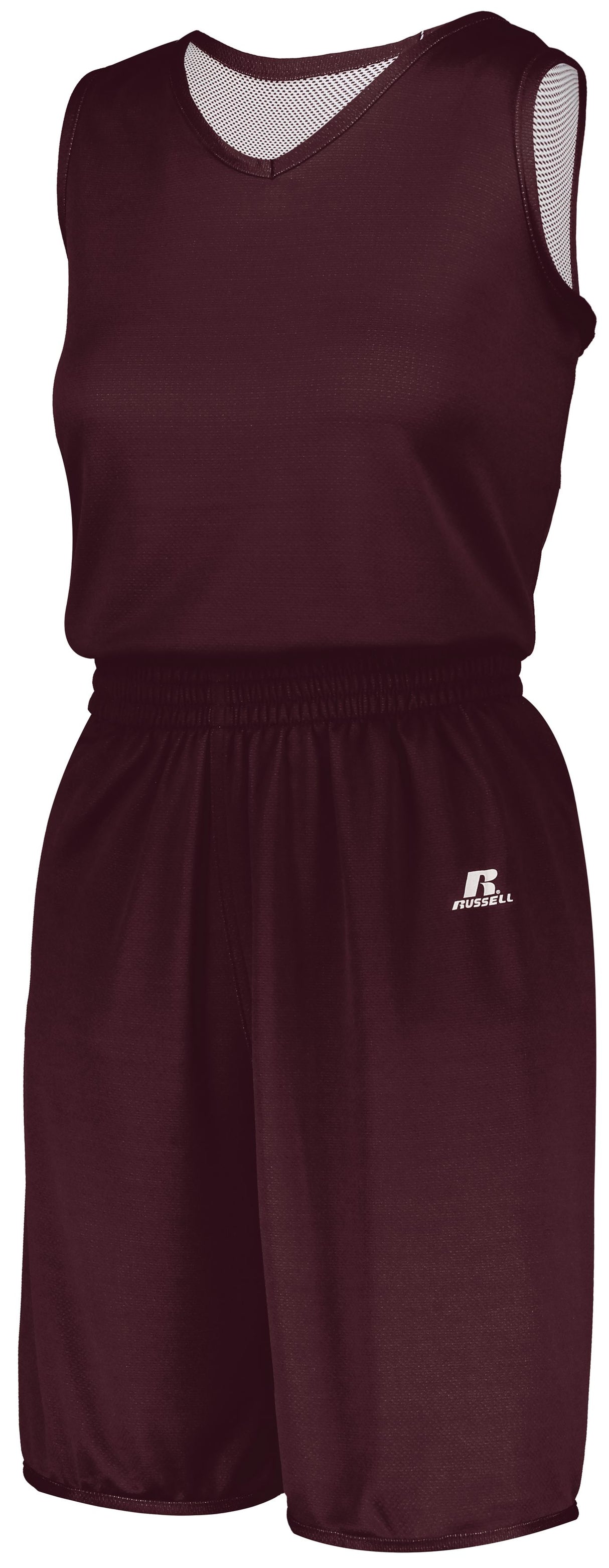 Russell Women's Undivided Solid Single Ply Reversible Jersey Russell Team