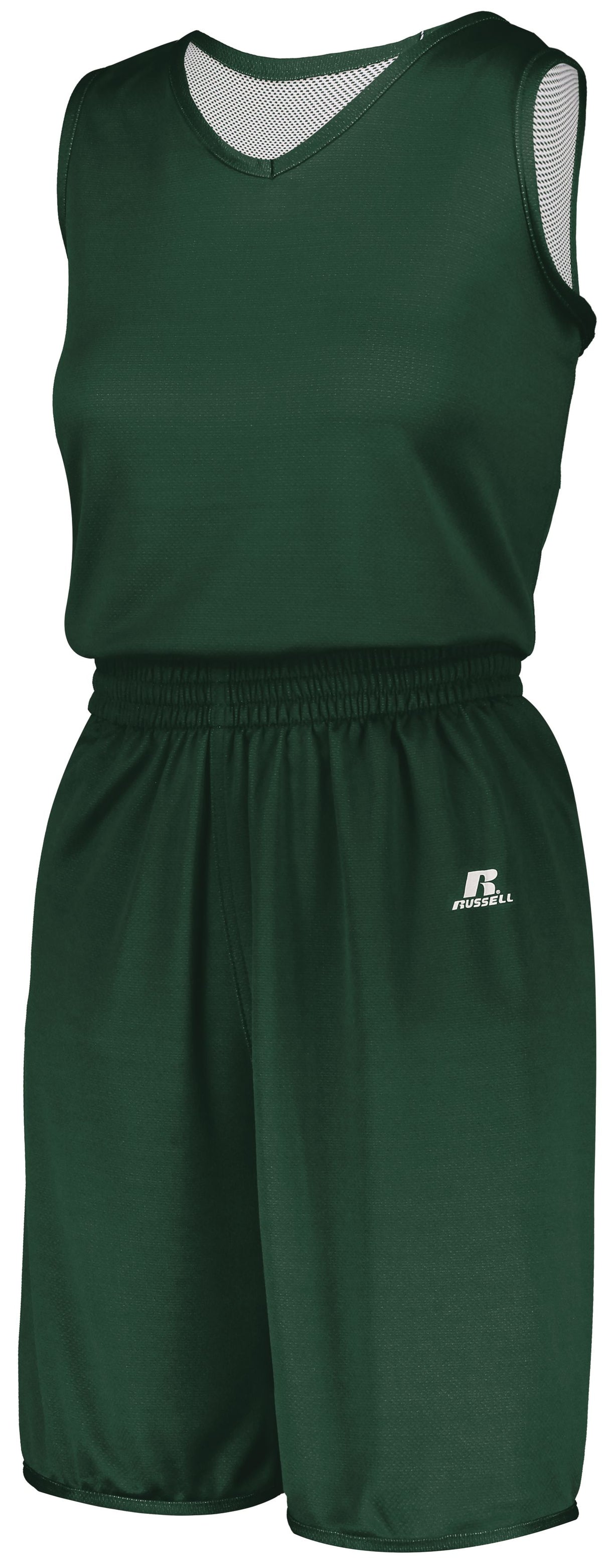 Russell Women's Undivided Solid Single Ply Reversible Jersey Russell Team