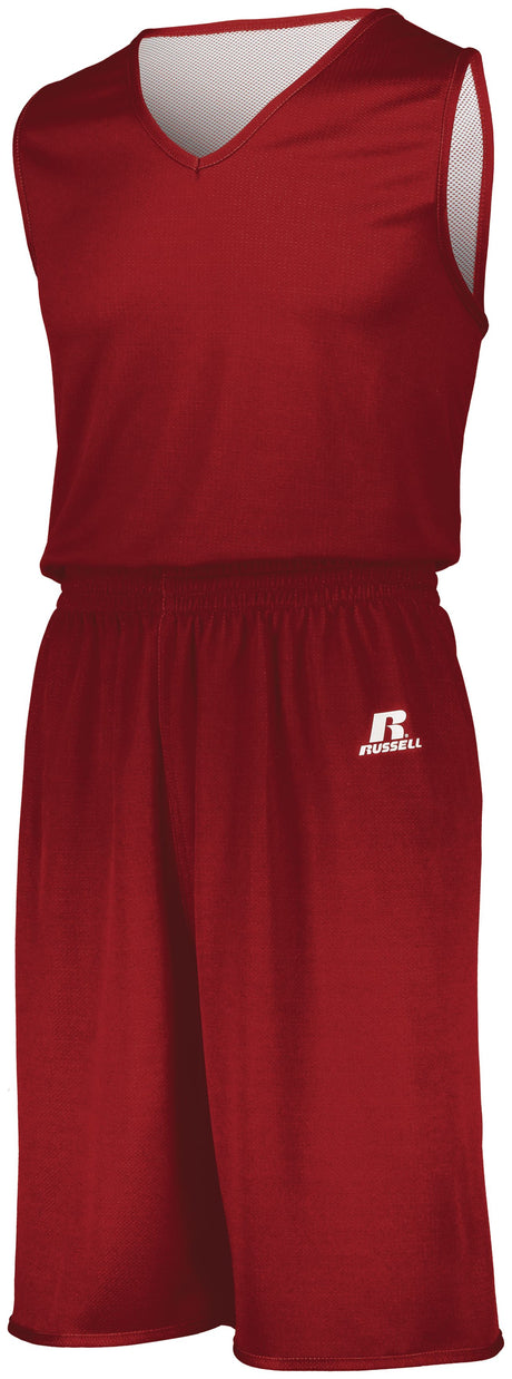 Russell Women's Undivided Solid Single Ply Reversible Shorts Russell Athletic