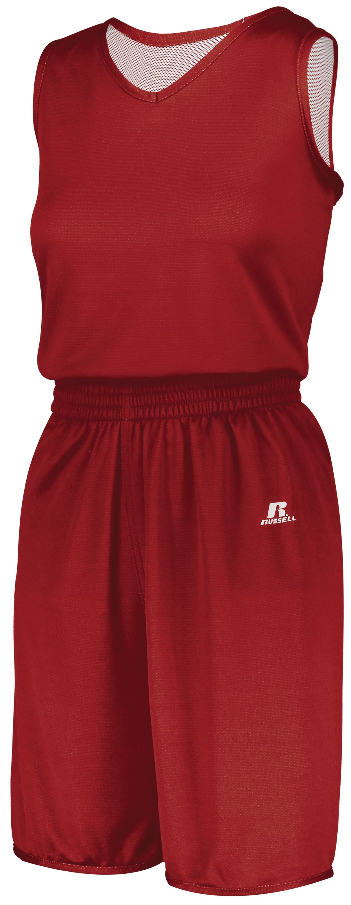 Russell Women's Undivided Solid Single Ply Reversible Jersey Russell Team