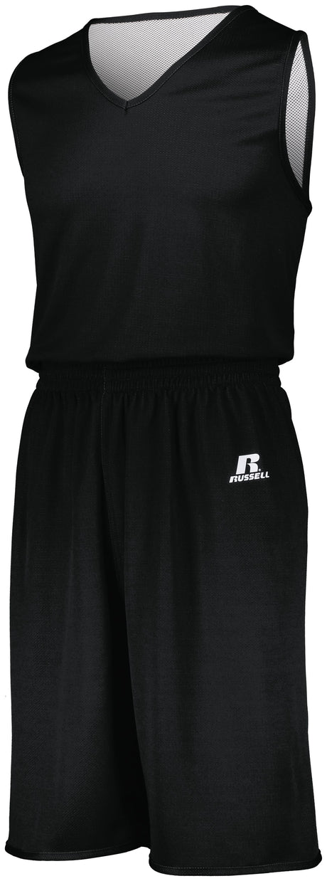 Russell Women's Undivided Solid Single Ply Reversible Shorts Russell Athletic