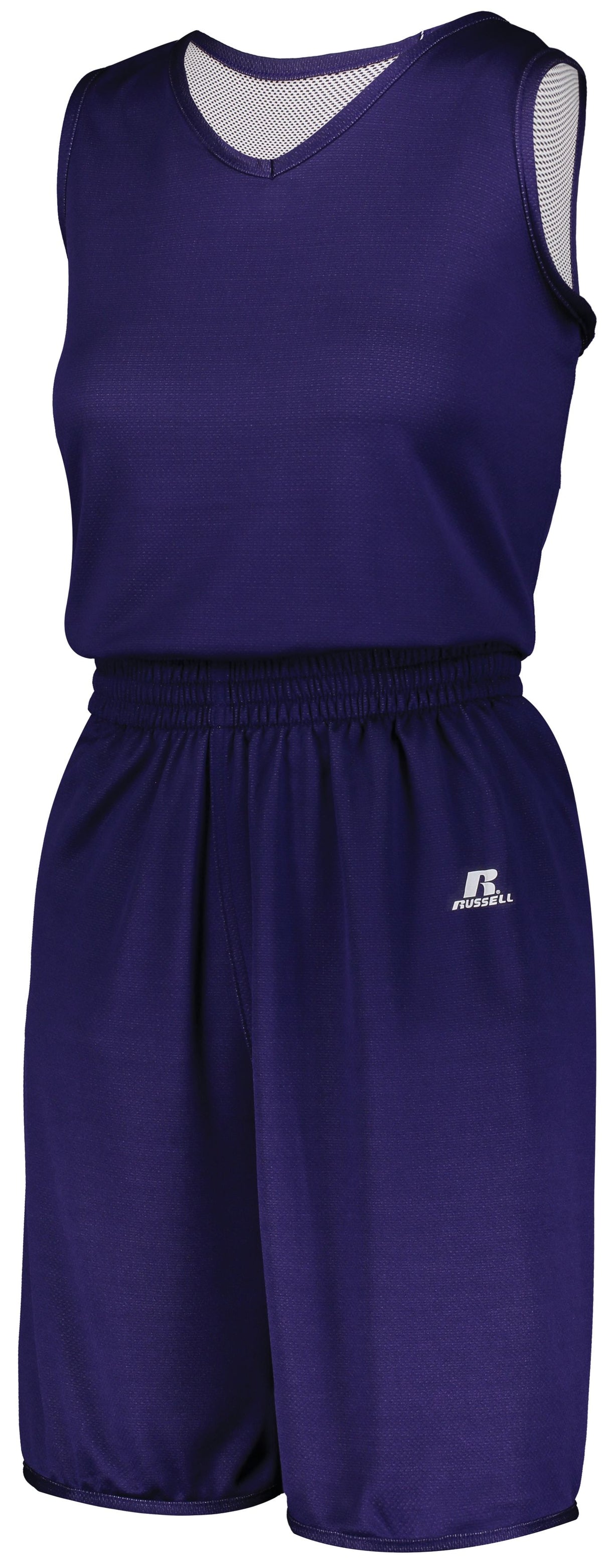 Russell Women's Undivided Solid Single Ply Reversible Jersey Russell Team