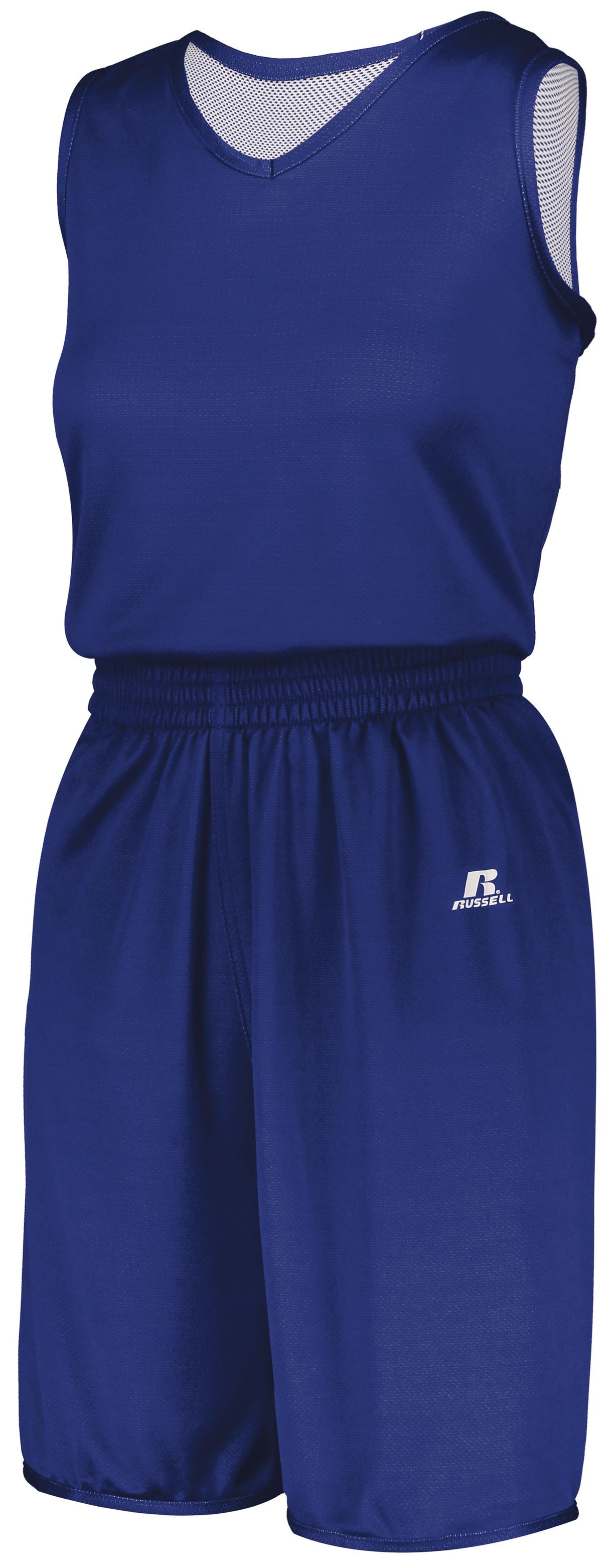Russell Women's Undivided Solid Single Ply Reversible Jersey Russell Team