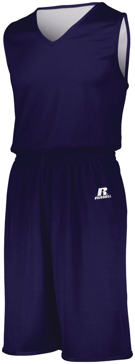 Russell Women's Undivided Solid Single Ply Reversible Shorts Russell Athletic