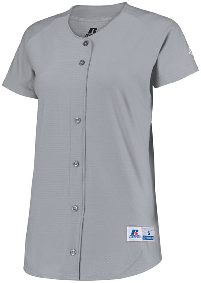 Russell Women's Stretch Faux Button Jersey