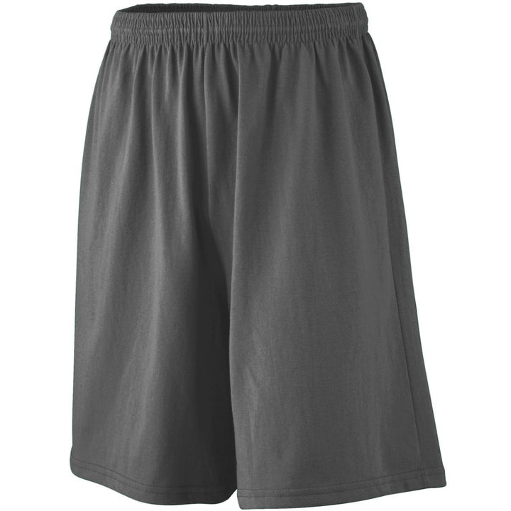 Augusta Men's Longer Length Jersey Shorts Augusta