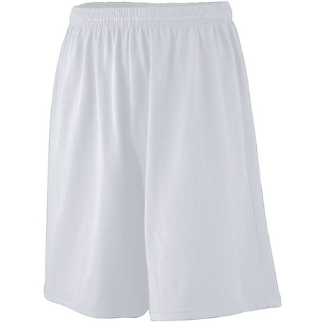 Augusta Men's Longer Length Jersey Shorts Augusta