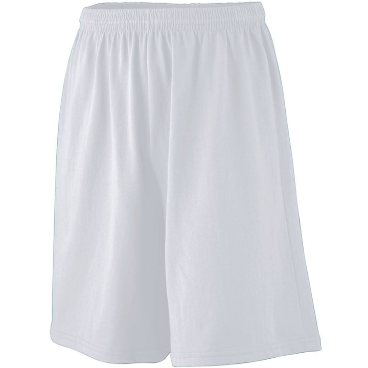 Augusta Men's Longer Length Jersey Shorts Augusta
