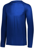 Augusta Youth Attain Wicking Long-Sleeve Tee Youth Apparel Shirts & Tops