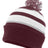 Pacific Headwear Knit Fold Over Pom-Pom Beanie Pacific Headwear