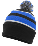 Pacific Headwear Knit Fold Over Pom-Pom Beanie Pacific Headwear