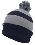 Pacific Headwear Knit Fold Over Pom-Pom Beanie Pacific Headwear