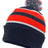 Pacific Headwear Knit Fold Over Pom-Pom Beanie Pacific Headwear