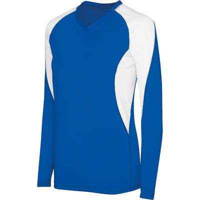 HighFive Girl's Long Sleeve Volleyball Court Jersey