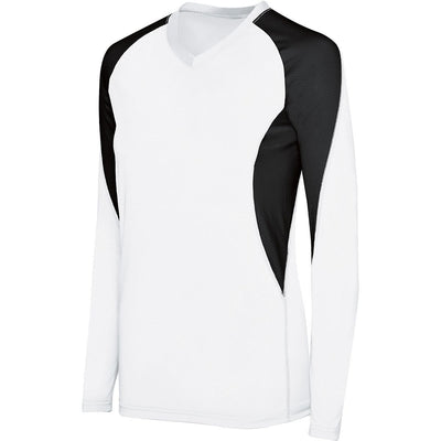 HighFive Girl's Long Sleeve Volleyball Court Jersey