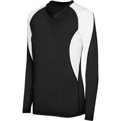HighFive Girl's Long Sleeve Volleyball Court Jersey