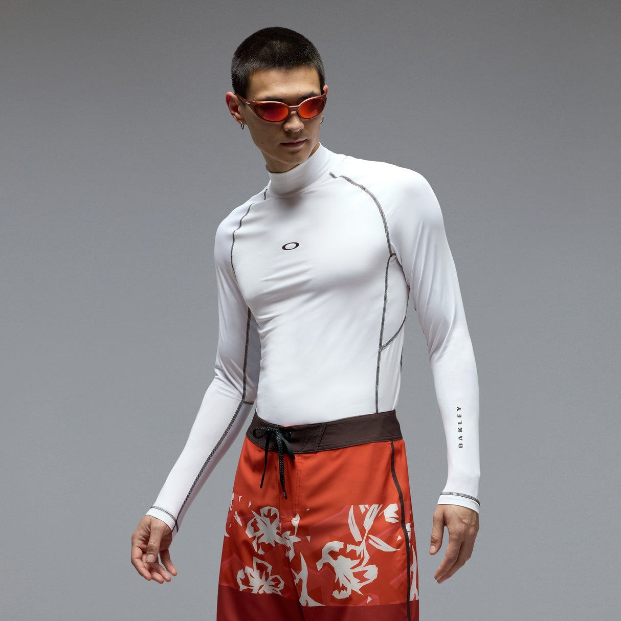 Oakley Men's Bhodi Ellipse Long Sleeve Rashguard T-Shirt-3