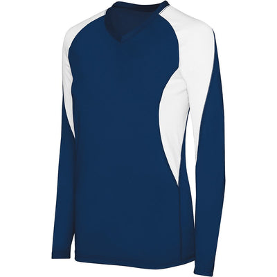 HighFive Girl's Long Sleeve Volleyball Court Jersey