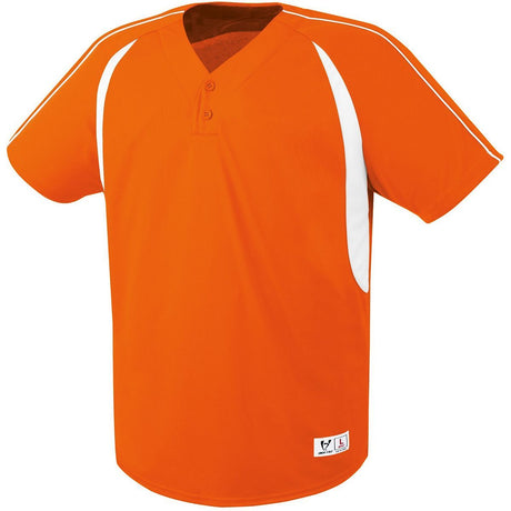 High Five Adult Impact Two-Button Baseball Jersey High Five