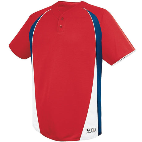 Augusta Youth Ace Two-Button Baseball Jersey Augusta