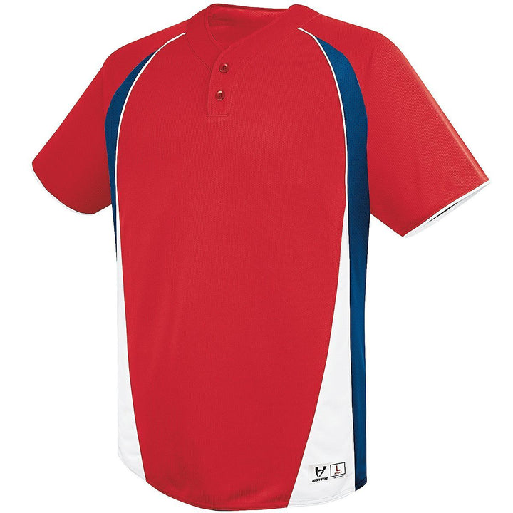 Augusta Youth Ace Two-Button Baseball Jersey Augusta