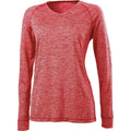Holloway Women's Electrify 2.0 V-Neck Long Sleeve Tee Holloway