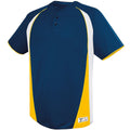 Augusta Youth Ace Two-Button Baseball Jersey Baseball Jerseys Youth
