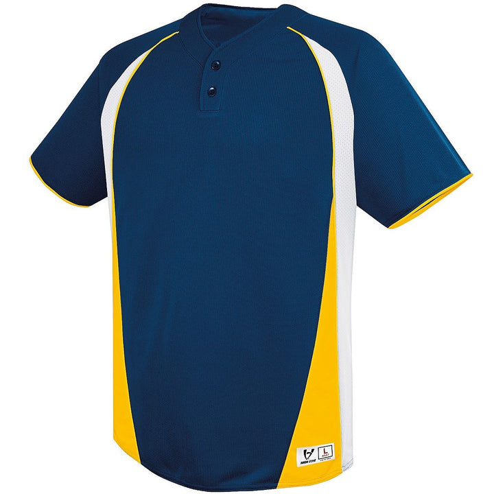Augusta Youth Ace Two-Button Baseball Jersey Augusta