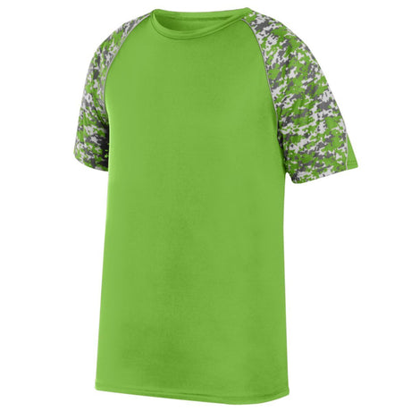 Augusta Youth Color Block Digi Camo Baseball Jersey Augusta
