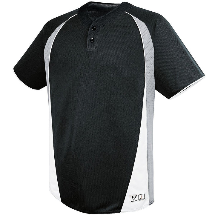 Augusta Youth Ace Two-Button Baseball Jersey Augusta