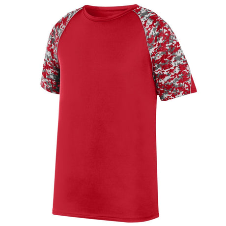 Augusta Youth Color Block Digi Camo Baseball Jersey Augusta