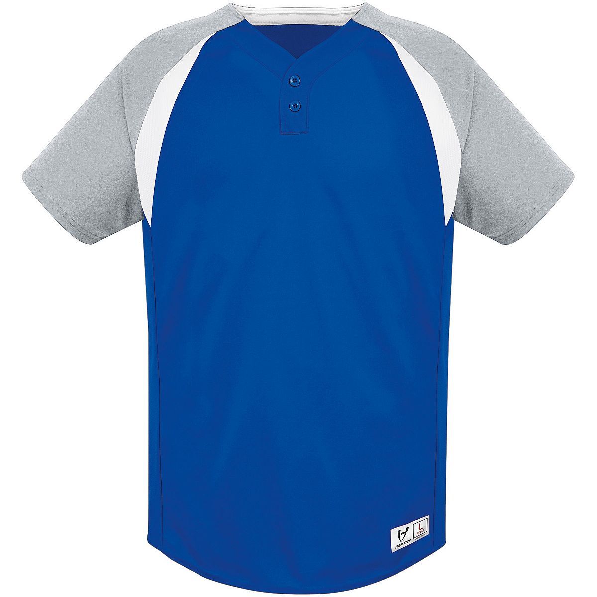 High Five Adult Gravity Two-Button Baseball Jersey High Five