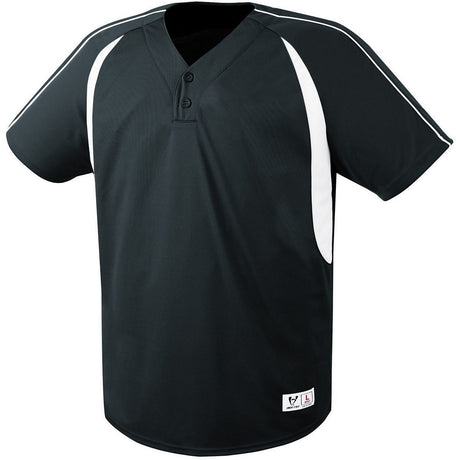 High Five Adult Impact Two-Button Baseball Jersey High Five