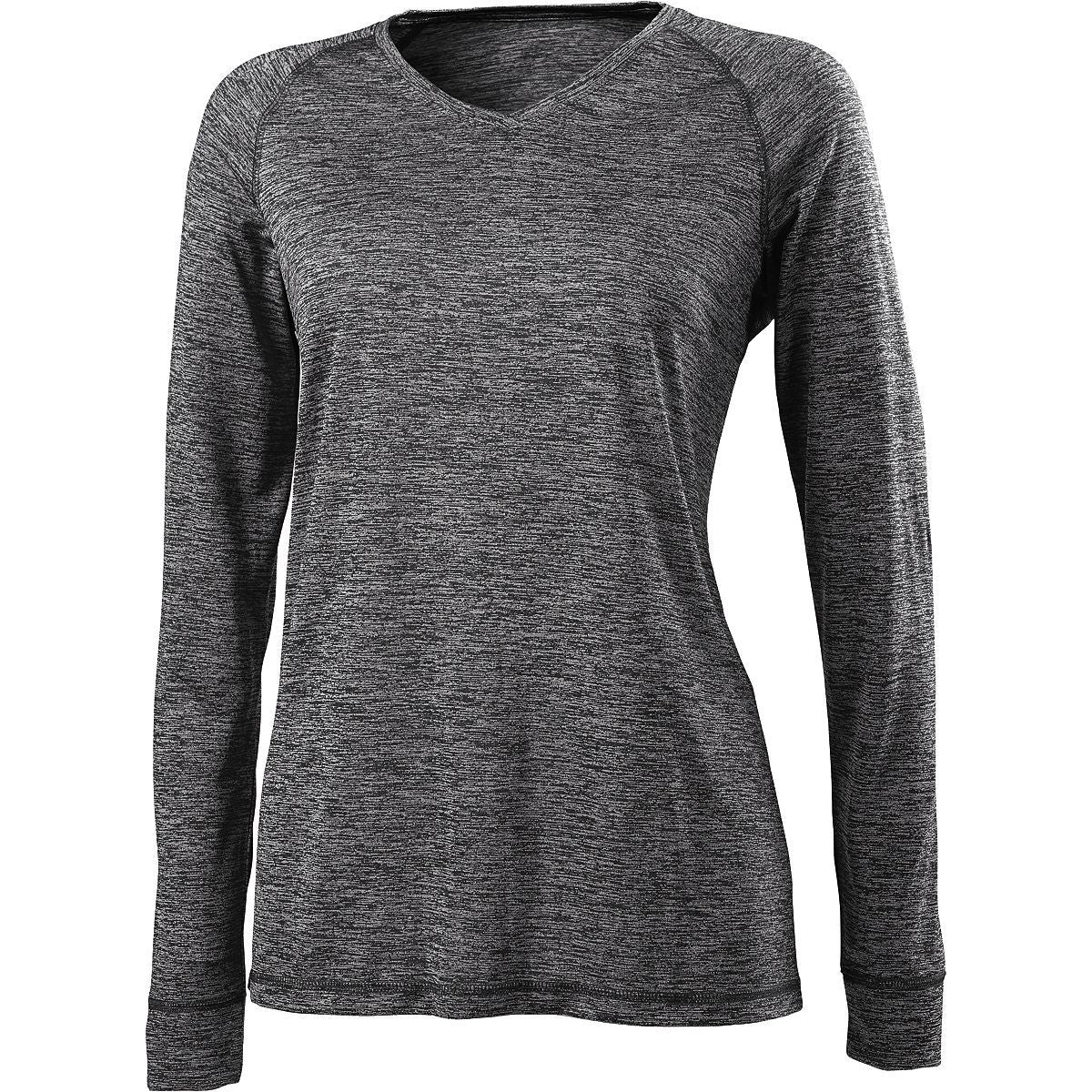 Holloway Women's Electrify 2.0 V-Neck Long Sleeve Tee Holloway