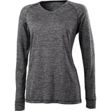 Holloway Women's Electrify 2.0 V-Neck Long Sleeve Tee Holloway
