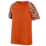 Augusta Youth Color Block Digi Camo Baseball Jersey Augusta