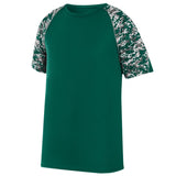 Augusta Youth Color Block Digi Camo Baseball Jersey Augusta